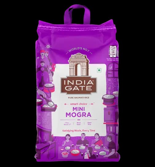 India Gate Mini Mogra or Mogra Delite Basmati Rice 5 kg