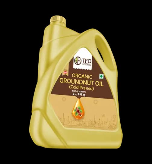TIME FOR ORGANICS - TFO Oraganic Groundnut oil coldpressed 2 ltr