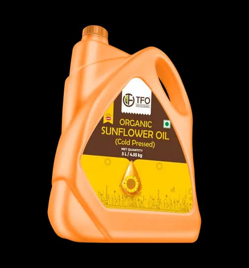 TIME FOR ORGANICS - TFO Organic Cold Pressed Sunflower Oil 5 ltr