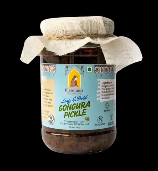 Meemaas - Leafy & Bold Gongura Pickle 300 g