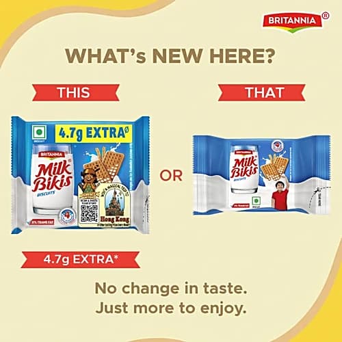 Britannia Milk Bikis Biscuits 405 g