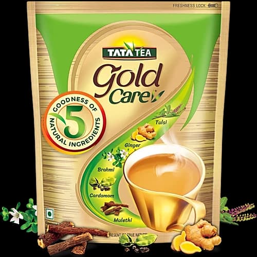 Tata Tea Gold Care Tea Blend With Rich Taste Natural Ingredients Improves Immunity Memory 1 kg