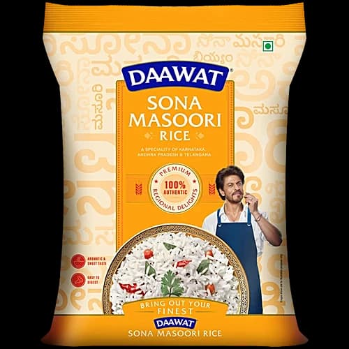Daawat Premium Sona Masoori Rice 1 kg